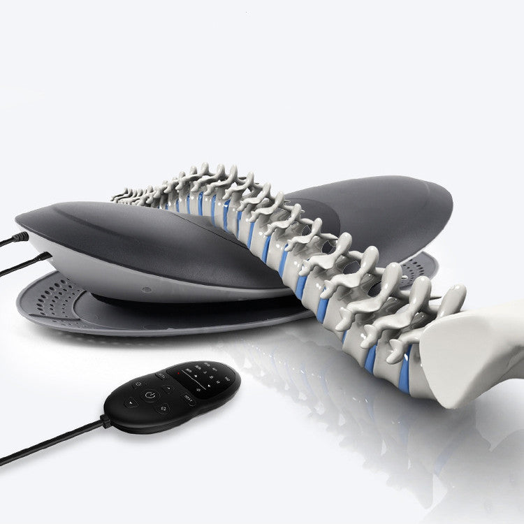 rRelaxing Home Electric Vibration Hot Compress Lumbar Massage