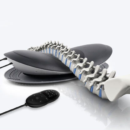 rRelaxing Home Electric Vibration Hot Compress Lumbar Massage