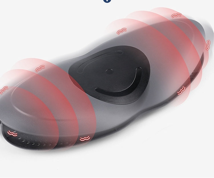 rRelaxing Home Electric Vibration Hot Compress Lumbar Massage