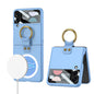 Applicable Foldable Screen Ring Wireless Charger Phone Case