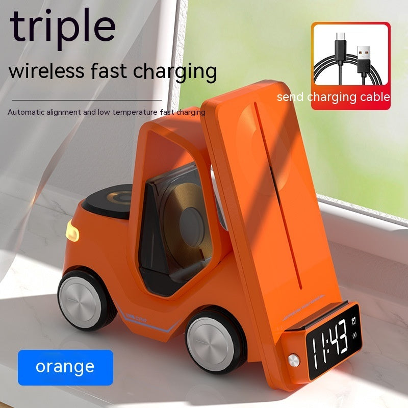 Creative Car External Desktop Stand Wireless Fast Charging